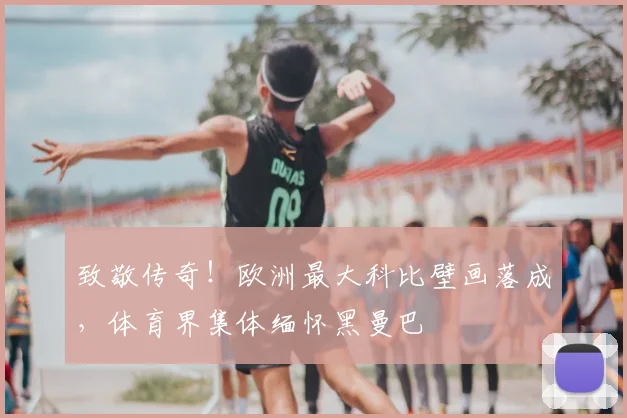 致敬传奇！欧洲最大科比壁画落成，体育界集体缅怀黑曼巴